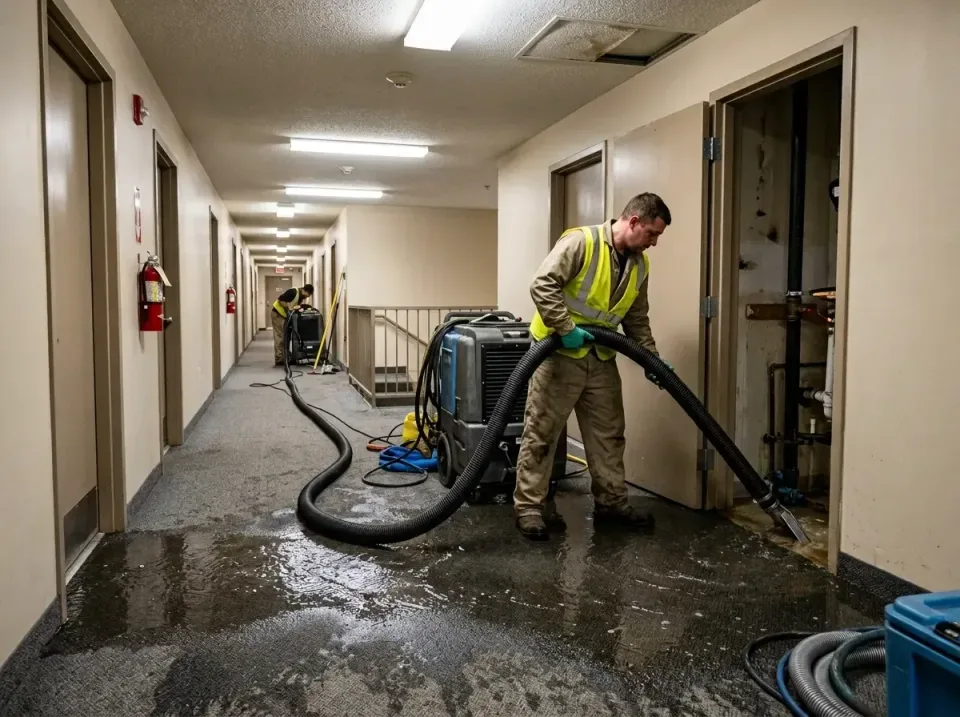 multi-unit-apartment-hallway-f-005 — frequently asked questions, Emergency Burst Pipe Water Extraction & Removal in Georgeto…